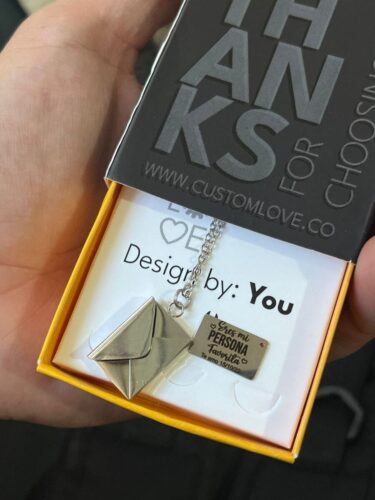 Dije Sobre Carta Parejas + (Foto Personalizada) photo review