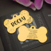 Bone Placa Para Mascota