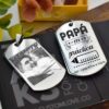 Llavero Papá + Foto Personalizada