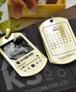 Llavero Spotify + Foto Personalizada