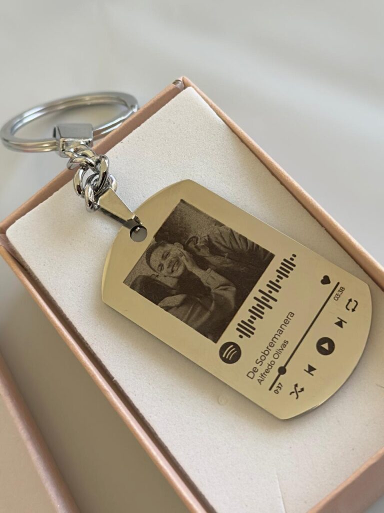 Llavero Spotify + Foto Personalizada photo review