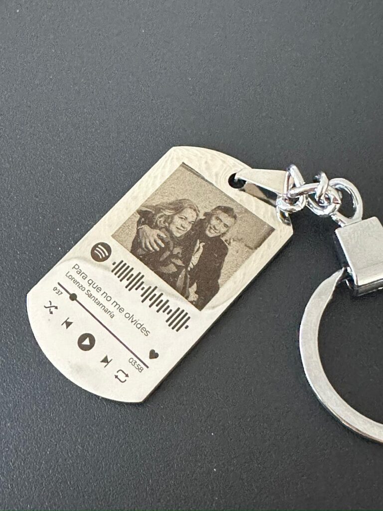 Llavero Spotify + Foto Personalizada photo review
