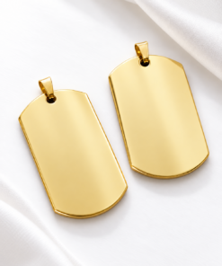 Couple Line Art Keychain — Signaturefs - Gold